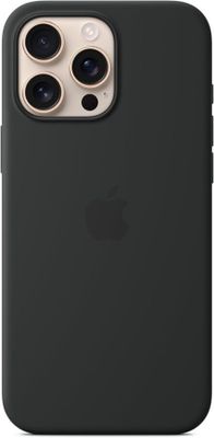 the back of an iphone 11 series case in black
