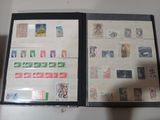 a picture of a book with stamps on it