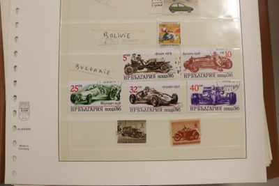1 classeur thème de l'Automobile