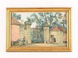 une image d'un tableau sur le mur d'une maison