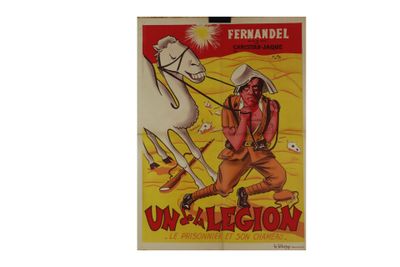 A. RINN (illustrateur). Affiche du film "Un de la Légion" de…