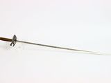 an image of a sword on a white surface
