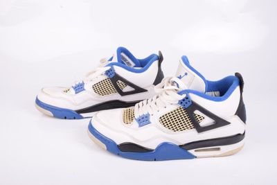 Air Jordan 4 Retro blanc / noir - Game Royal