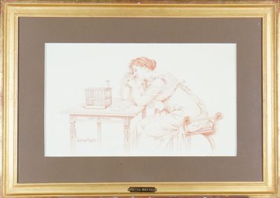 Eugène DEULLY (1860-1933). L'oiseau envolé. - Photo 1