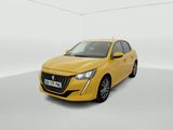 a yellow car in a white room with a white floor