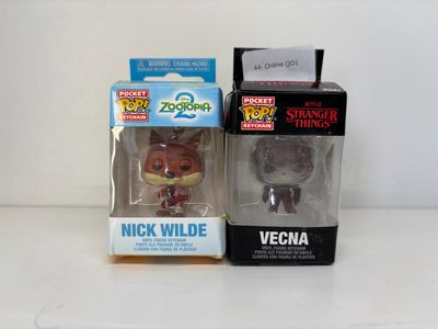 LOT DE 2 FIGURINES POCKET POP KEYCHAIN - TVA Récupérable - E…