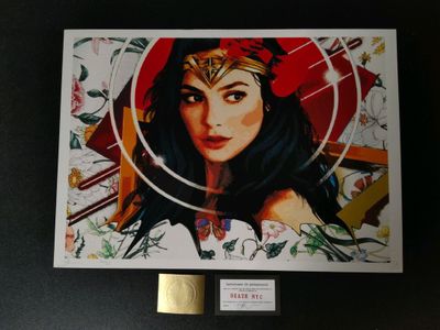 DEATH NYC. Sérigraphie sur papier signée à la main, avec certificat. 4