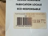 a label on the back of a box of food