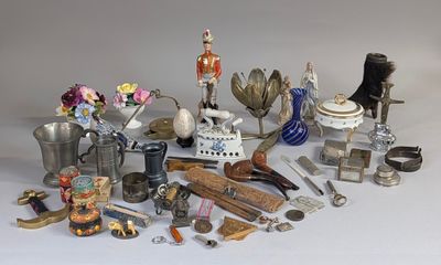 a lot of different items that are sitting on a table