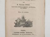un vieux livre sur lequel figure l'image d'un château