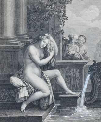 Jacques BOUILLARD (1744-1806) Suzanne et les vieillards Grav…