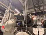 a large machine that is sitting in a building