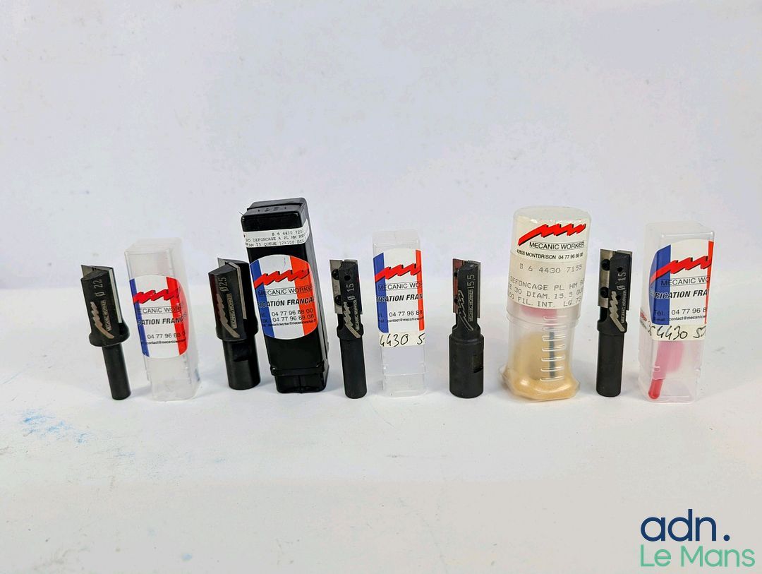 Lot de 5 porte-outils de défonçage de la marque MECANIC WORK…