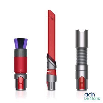 three different types of vacuum cleaners are shown in a row