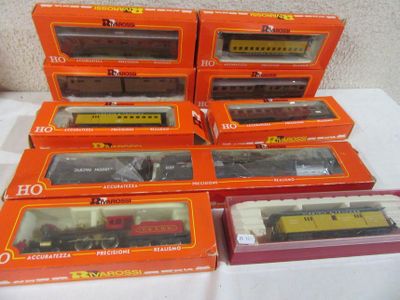 Lot DE Wagons Rivarossi HO 100 - 150 Euro