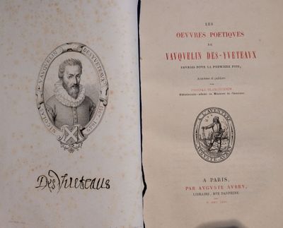 un livre avec l'image d'un homme dessus