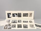 un vieil album photo contenant de nombreuses photos