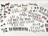 a lot of toy soldiers that are on the table
