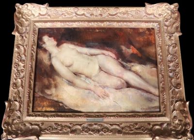 Gregory GLUCKMAN (1898-1973) Nu allongé