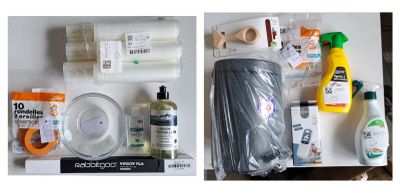 1574/ Lot de 12 articles divers de maison comprenant : …