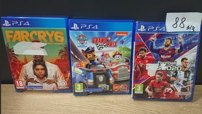 Lot de 3 jeux PS4 composé de: 1 jeu : Paw Patrol, la Pat'Pat…