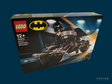 batman ' s batmobile playset in a box on a blue background