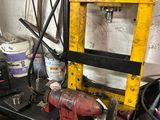 a picture of a workbench with tools on it