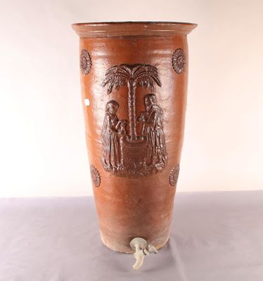 [ ALIMENTAIRE ] Important filtre à eau en terre cuite vernis… - Photo 1