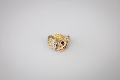 BAGUE « LE PETIT PRINCE » Trois ors 750°/°°