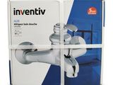 a boxed box with a faucet on the side of it