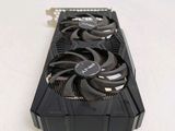 a close up of a video card on a table