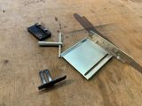 a piece of metal that has been placed on a table