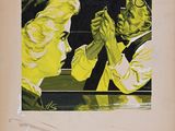 an image of a painting of a man and a woman holding hands