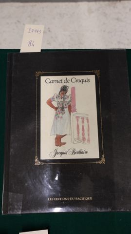 BOULLAIRE Jacques: Carnet de Croquis. Les Editions du pacifique. ...