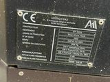 a close up of a black box on the ground