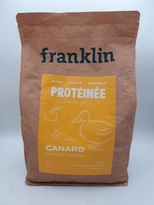 FRANKLIN - Croquettes Chien Petite Race - Canard et Pomme - …