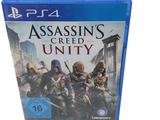 assassin ' s creed unity ps4 game on a white background