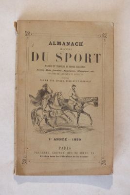 un vieux livre avec le dessin d'un homme à cheval et d'un homme à cheval