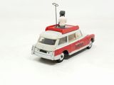 a toy car with a man on top of it