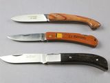 three different types of knives that are on the table