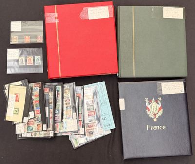 FRANCE. Collection de timbres entre 1849 - 1971, présenté en…