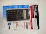 une photo d'une calculatrice posée sur un colis