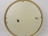 an image of a clock with a white face on a white background
