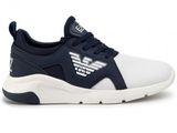 sneakers emporo in white and blue