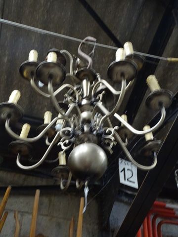 Lustre hollandais 12 bras de lumière