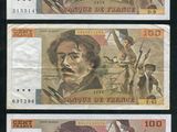 trois billets de banque différents portant l'image d'un homme et d'une femme
