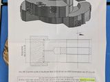 une feuille de papier sur laquelle est dessiné un engin