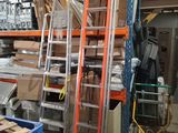 a room with a lot of items on the shelves