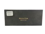 a black box with a label on it that says marrono glazez made in italy