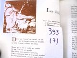 an open book with a picture of a man and a goat on it